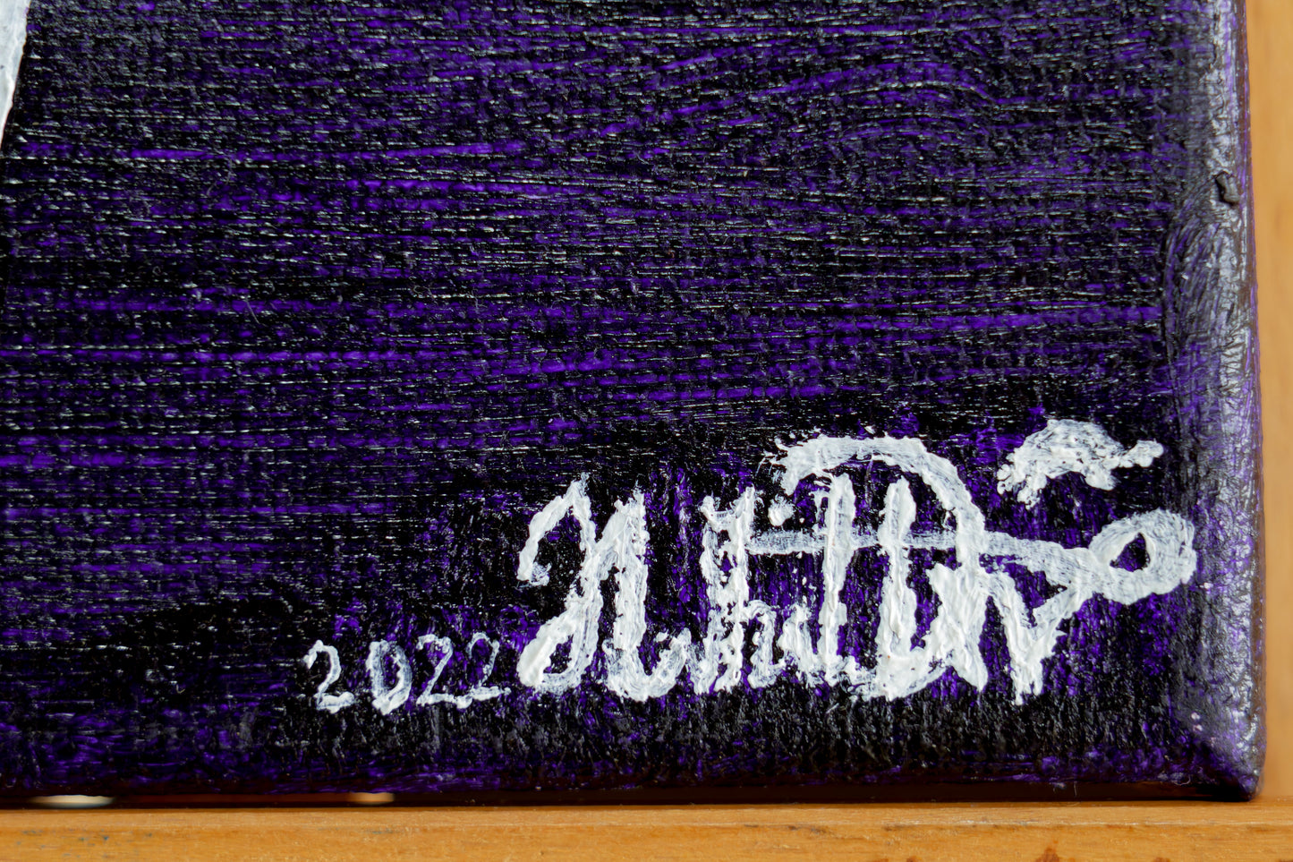 Off the Grid: Purple Haze Original-Kunstwerk