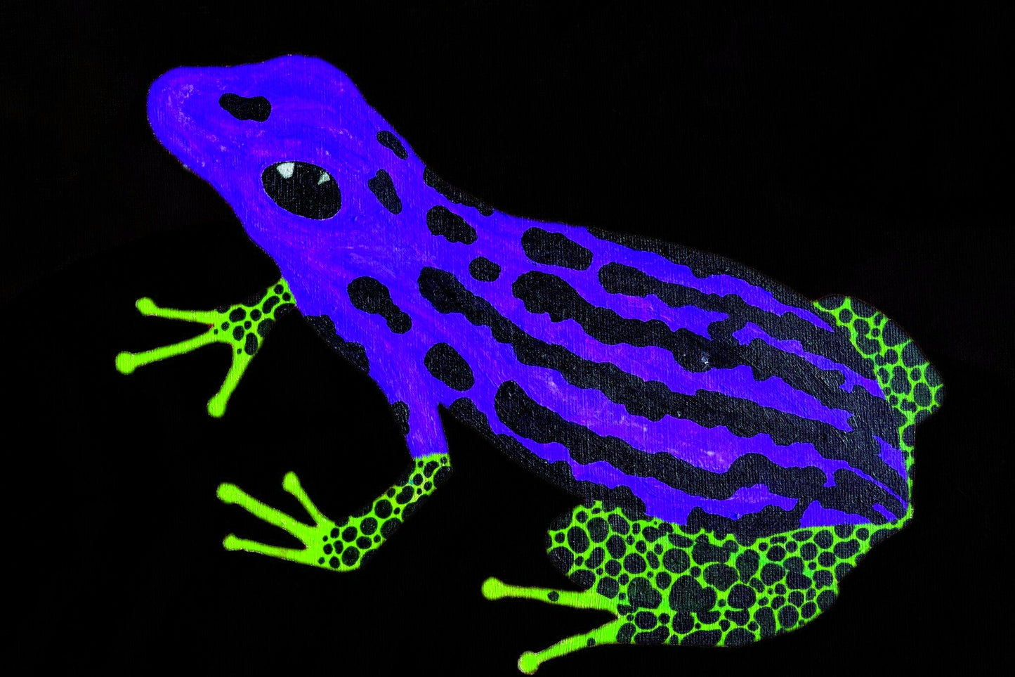 March of Frogress – Foto-Kunstdruck mit alternativem Design