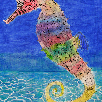 Seahorsin' Around Original Artwork