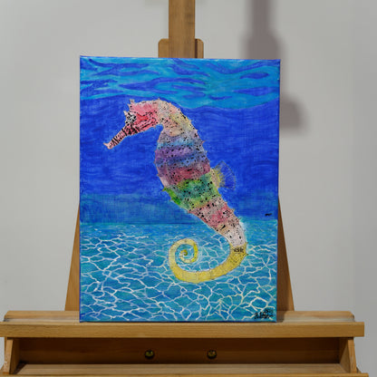 Seahorsin' Around Original Artwork