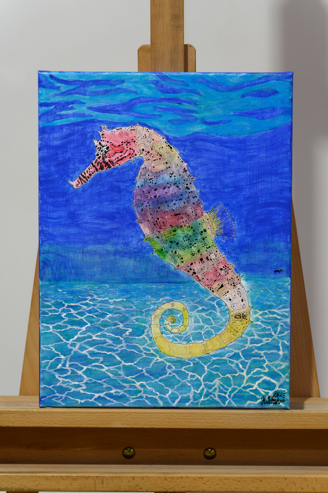 Seahorsin' Around Greeting Card