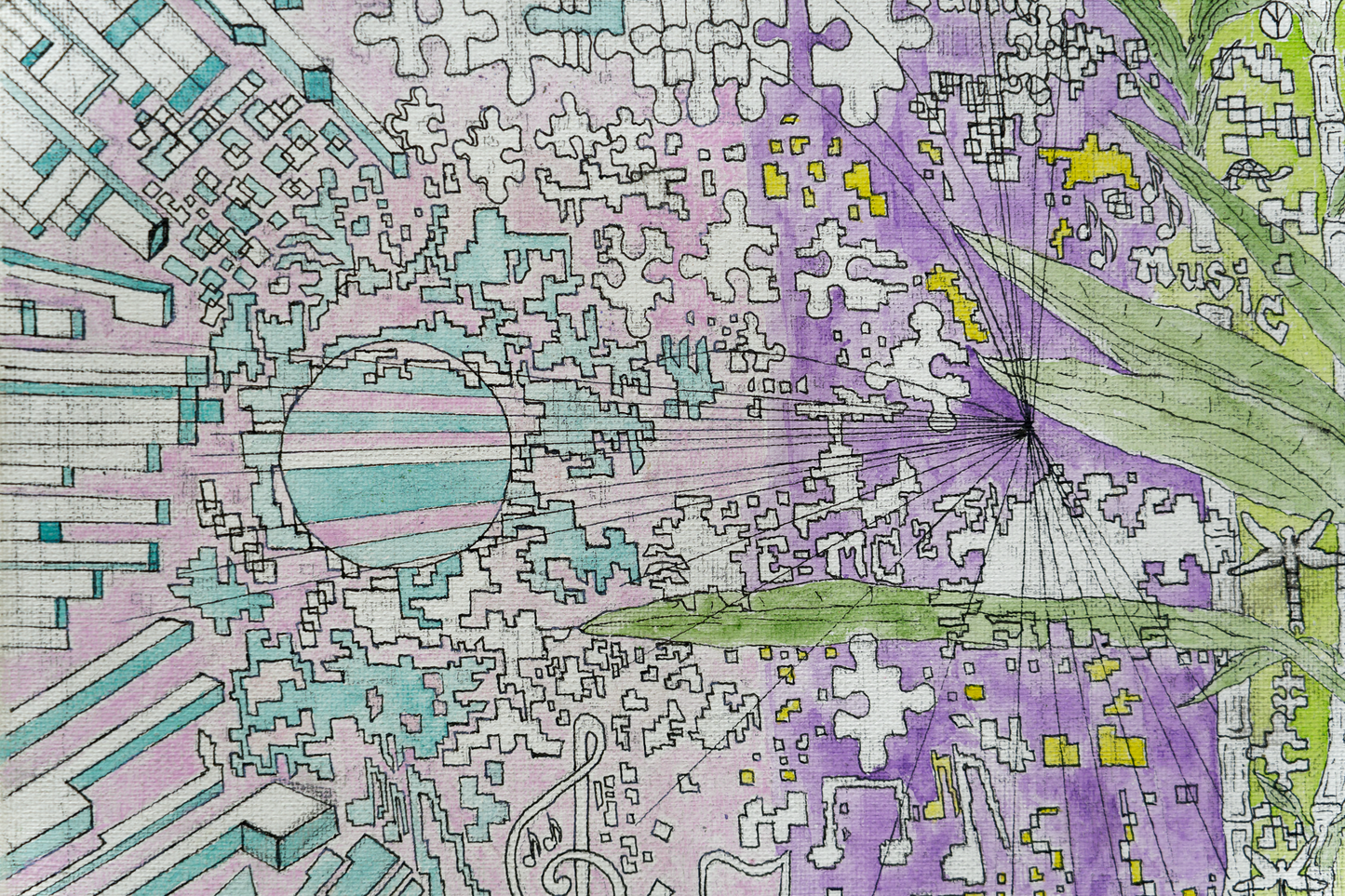 Star Nebulon Concert Original Artwork